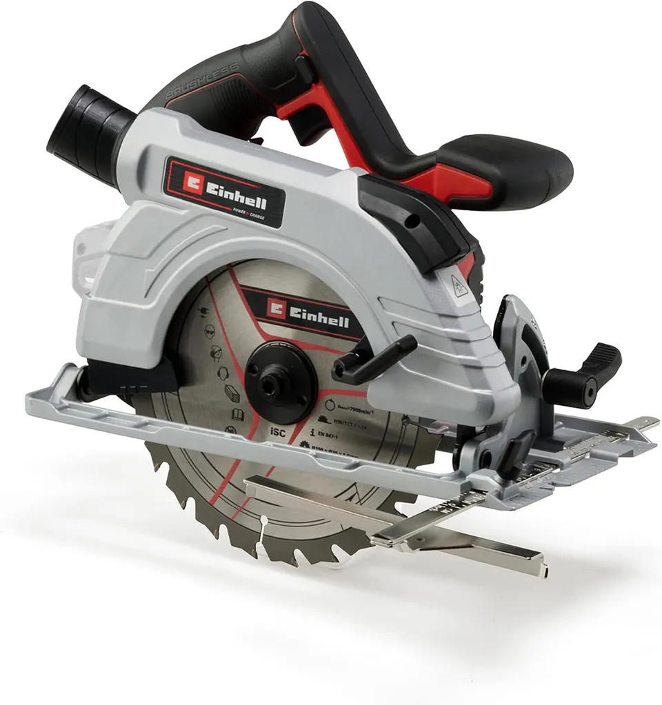 einhell-te-cs-18-190-li-bl-solo-sierra-circular-a-bater-a-power-x-change-18-v-mo image 1