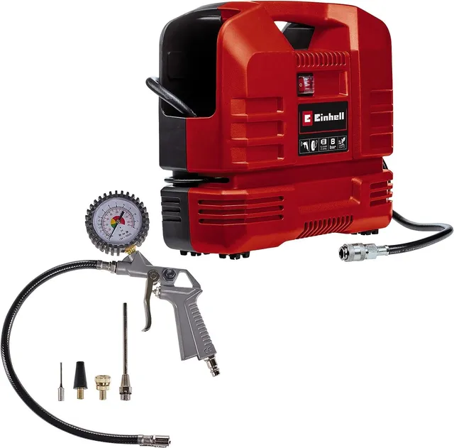 einhell-tc-ac-190-of-set-compresor-de-aire-port-til-1100-w-sin-aceite-m-x-8-bar- image 1