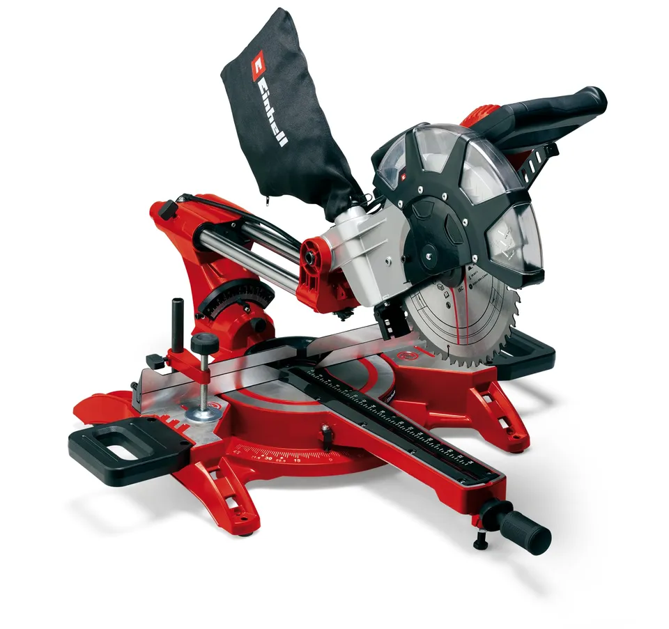 einhell-tc-sm-2534-1-dual-ingletadora-con-tracci-n-2350-w-cabezal-inclinable-l-s image 1