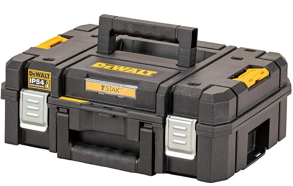 dewalt-dwst83345-1-caja-de-herramientas-tstak-ii-24-l-con-espuma-ip54-apilable-y image 1