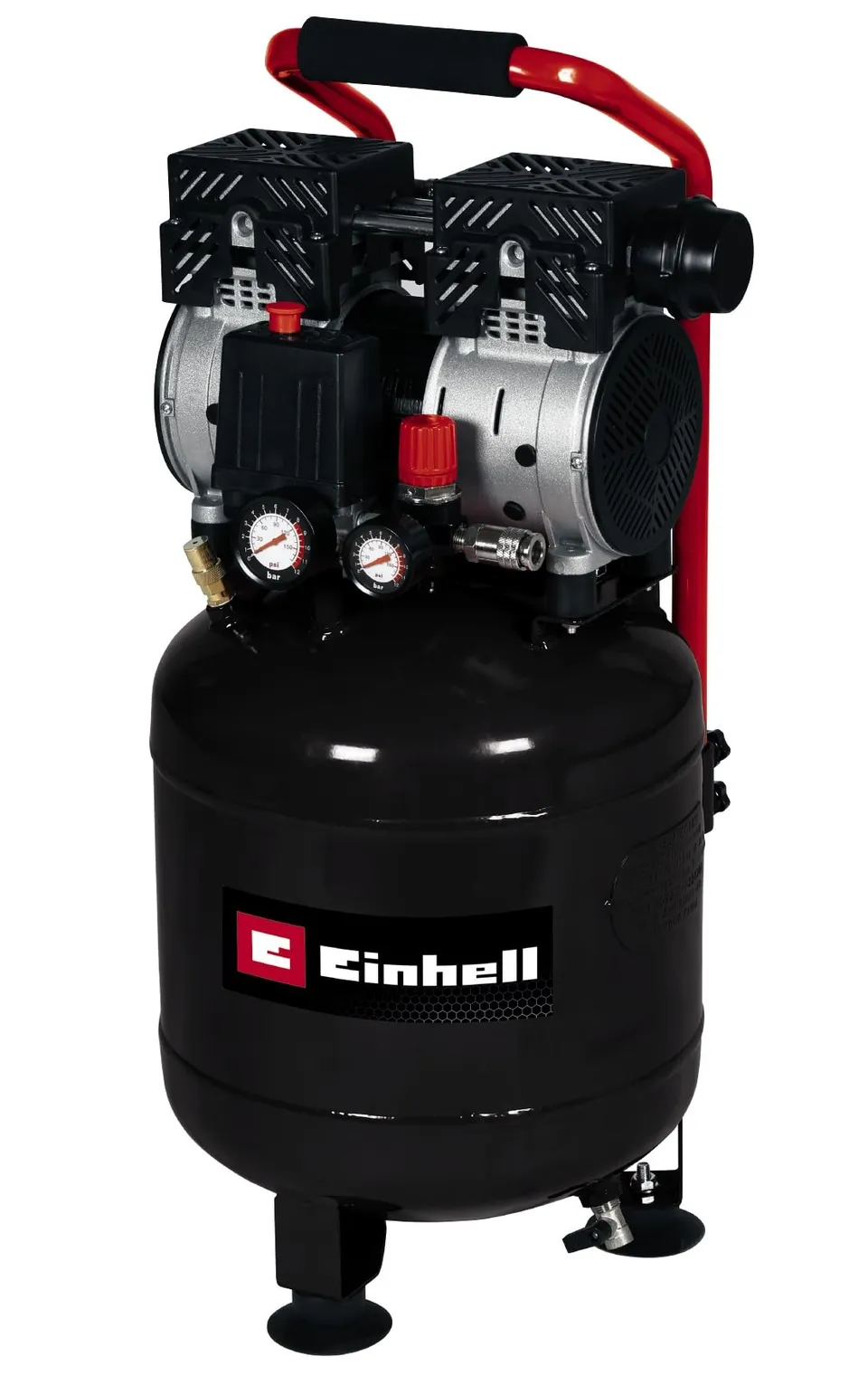 einhell-te-ac-135-24-silent-plus-compresor-de-aire-750w-silencioso-8-bar-dep-sit image 1