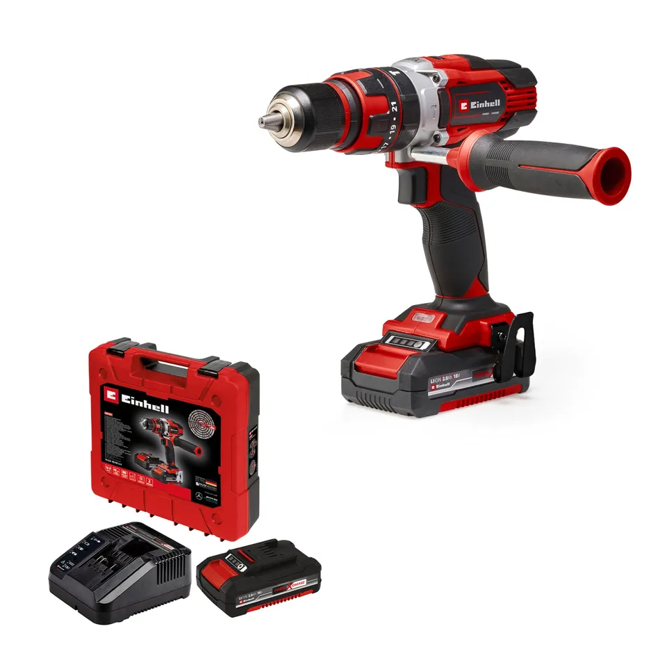einhell-taladro-percutor-sin-cable-te-cd-18-48-li-i-power-x-change-2-bater-as-2- image 1
