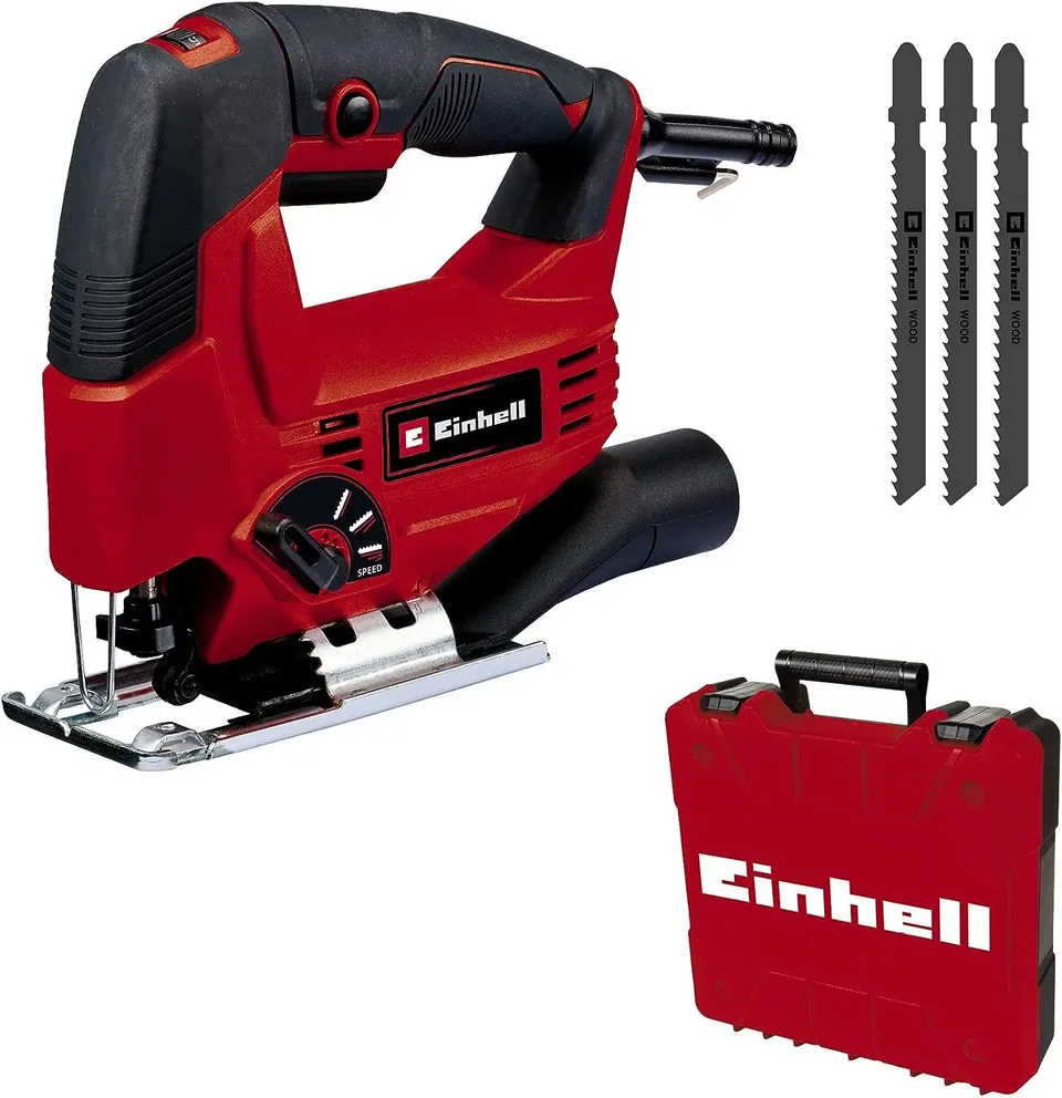 einhell-sierra-de-calar-tc-js-80-1-550-w-con-3-hojas-de-sierra-en-v-stago-en-t image 1