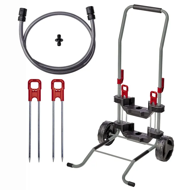 einhell-carro-portamanguera-y-de-transporte-para-tambor-de-manguera-con-bater-a- image 1