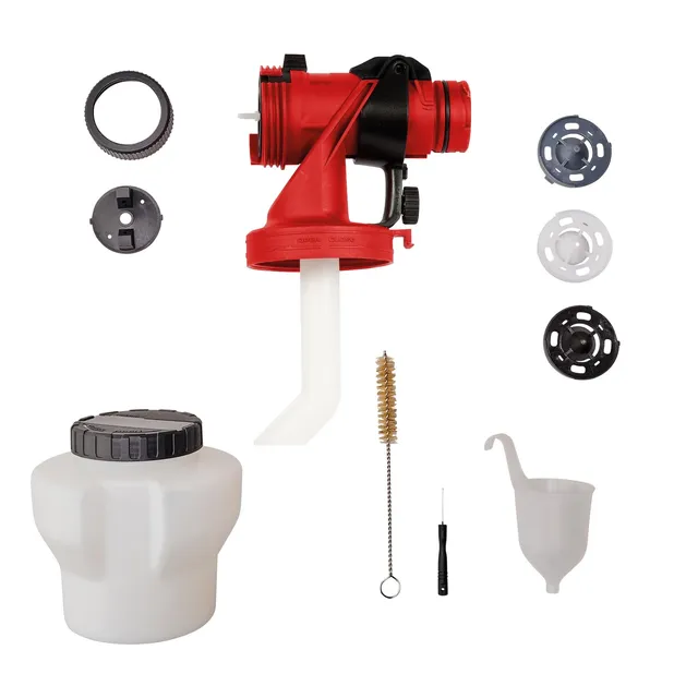 einhell-accesorio-de-pulverizaci-n-de-pintura-1200-ml-con-3-boquillas-cepillo-y- image 1
