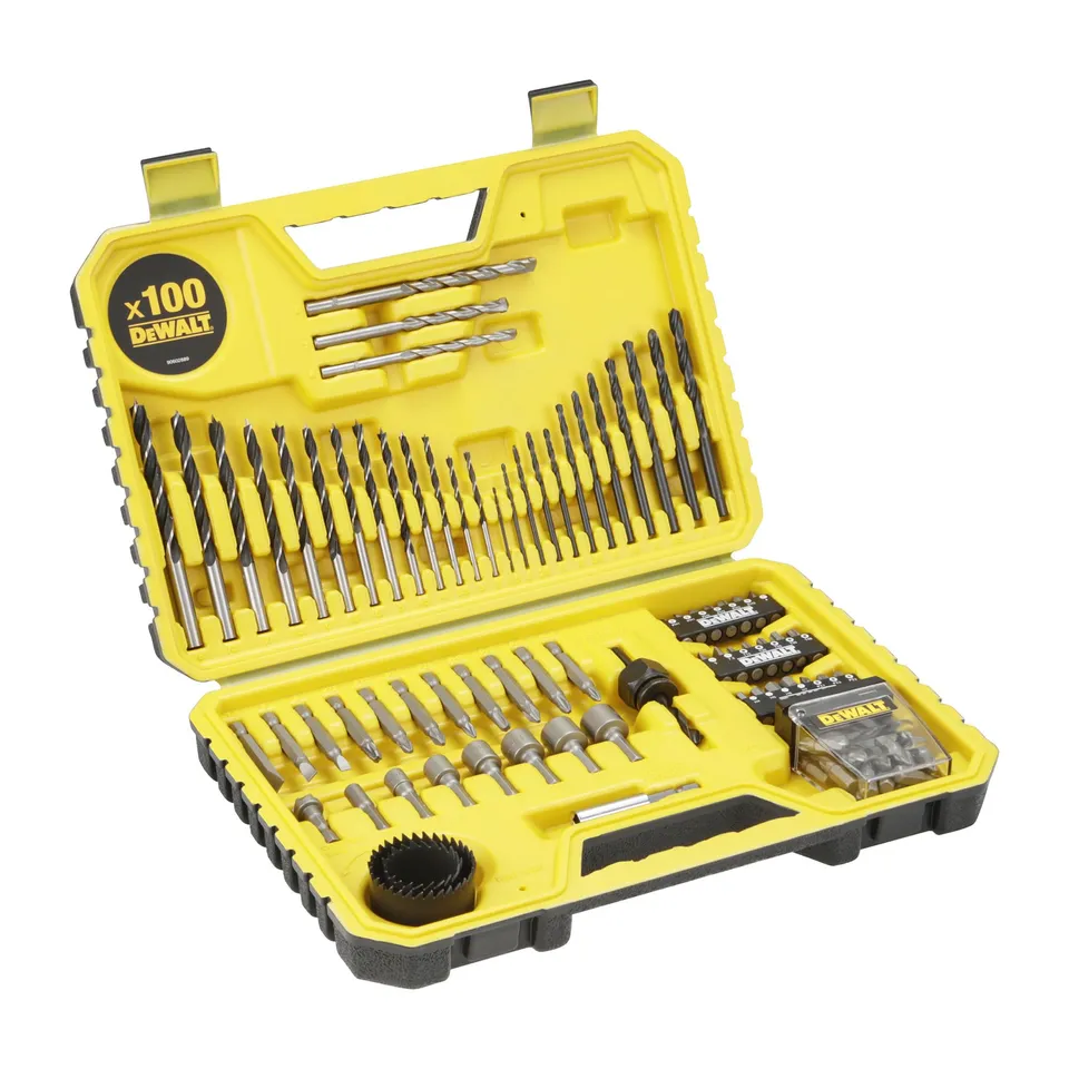 dewalt-dt71563-qz-juego-de-taladro-mixto-de-100-piezas-con-brocas-de-mamposter-a image 1