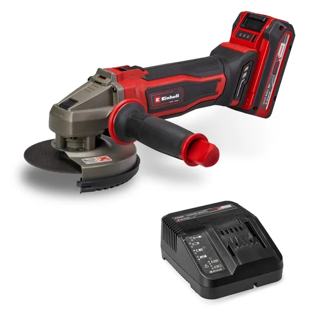 einhell-te-ag-18-125-2-li-amoladora-angular-a-bater-a-power-x-change-18-v-con-ba image 1