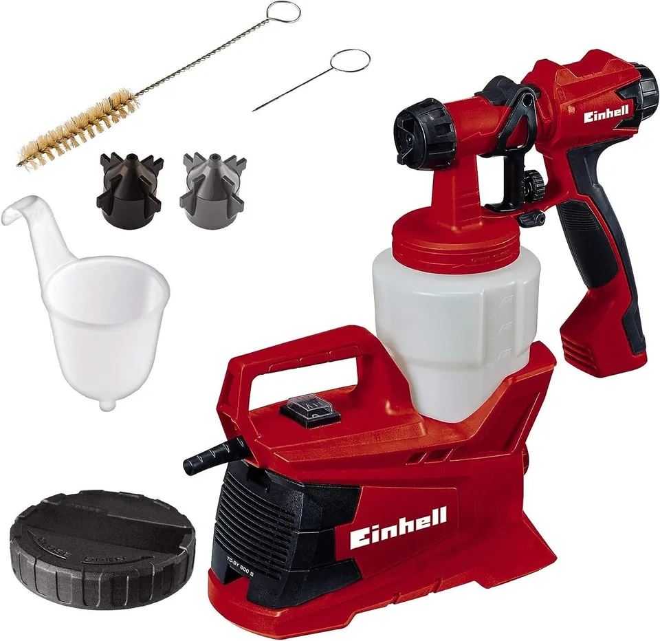 einhell-tc-sy-600-s-sistema-de-pulverizaci-n-de-pintura-semi-estacionario-600-w- image 1