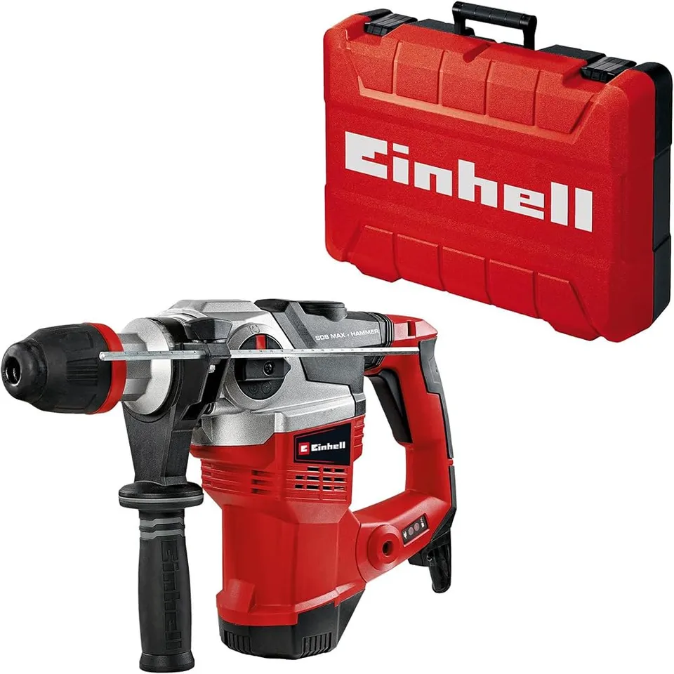 einhell-te-rh-38-3f-martillo-perforador-3-en-1-1050-w-9-j-portabrocas-sds-max-38 image 1