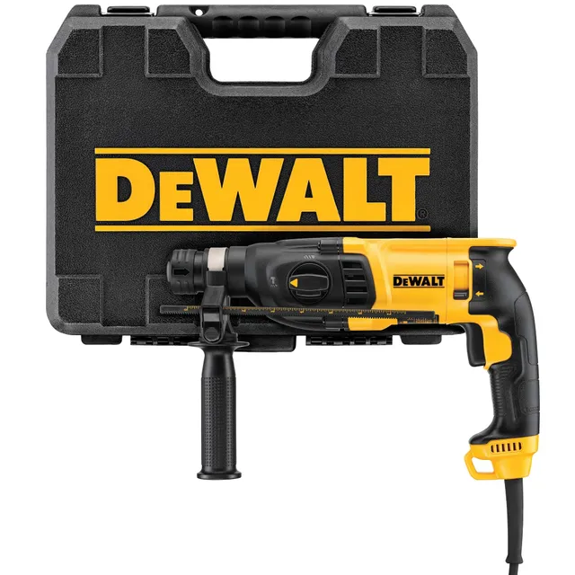 dewalt-d25133k-qs-martillo-ligero-combinado-800-w-2-6-j-sds-plus-3-modos-tope-de image 1