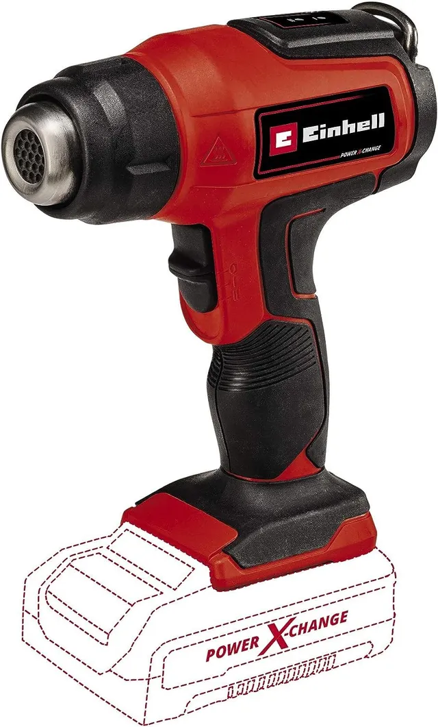 einhell-te-ha-18-li-solo-pistola-de-aire-caliente-a-bater-a-power-x-change-18-v- image 1