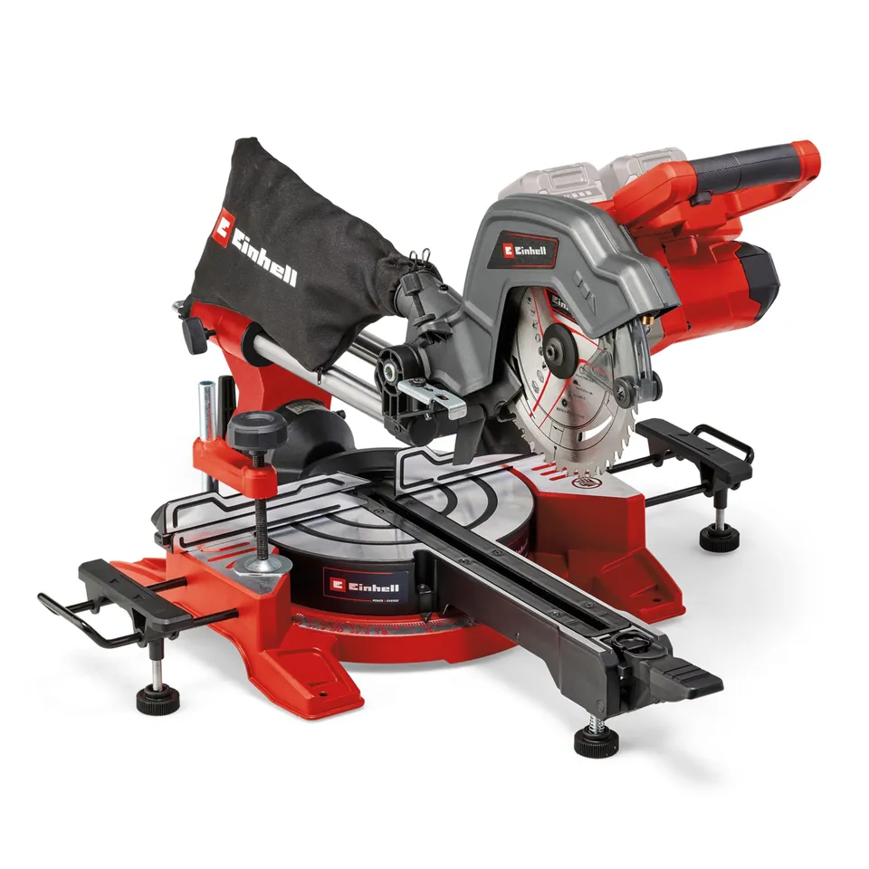 einhell-te-sm-36-8-l-li-solo-power-x-change-sierra-de-tracci-n-vaiv-n-e-inglete- image 1