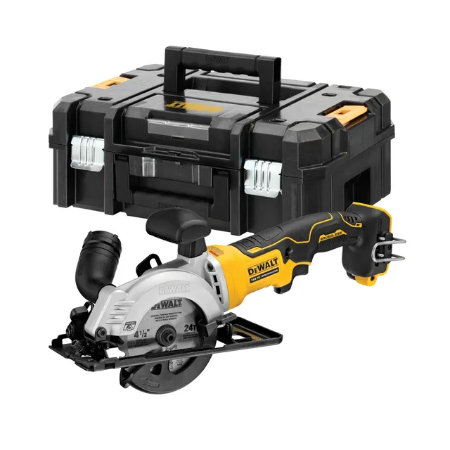 dewalt-dcs571nt-xj-sierra-circular-inal-mbrica-xr-18-v-sin-escobillas-de-115-mm- image 1