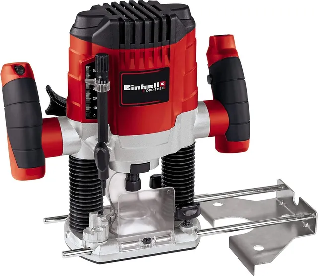 einhell-tc-ro-1155-e-fresadora-el-ctrica-de-cable-1100w-con-control-de-velocidad image 1