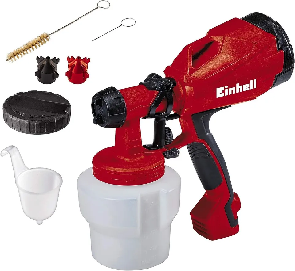 einhell-tc-sy-500-p-pistola-pulverizadora-de-pintura-el-ctrica-con-cable-500-w-c image 1