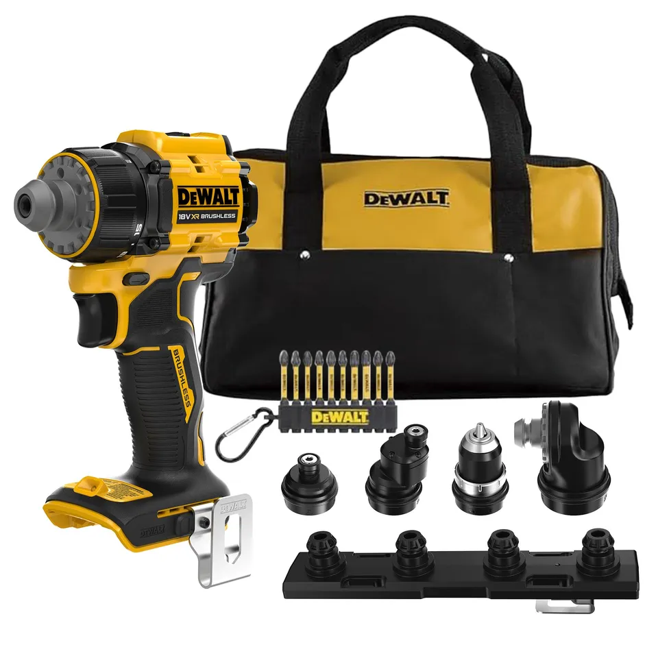 dewalt-dcd803kn-xj-taladro-atornillador-multicabezal-18v-xr-4-cabezales-motor-si image 1