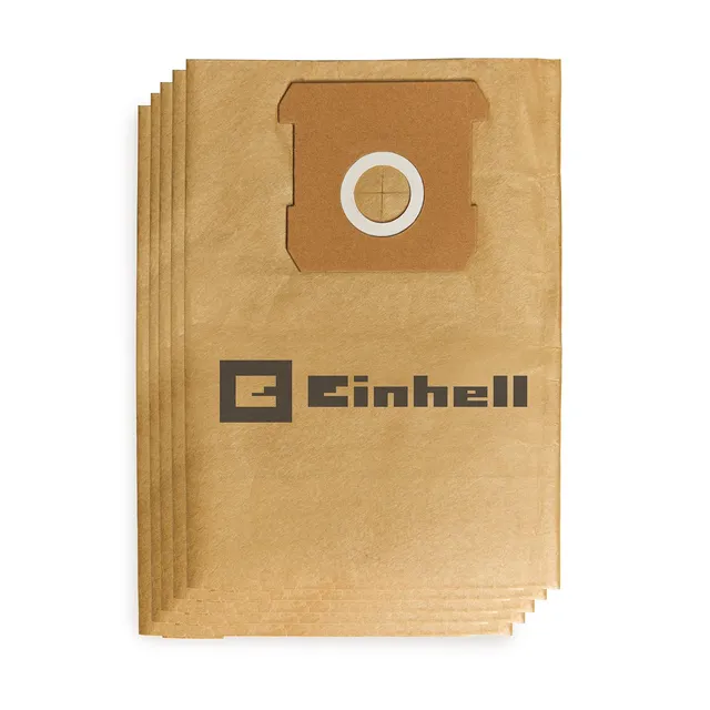 einhell-bolsas-filtro-para-aspiradora-12-l-pack-5-unidades-compatibles-con-tc-vc image 1