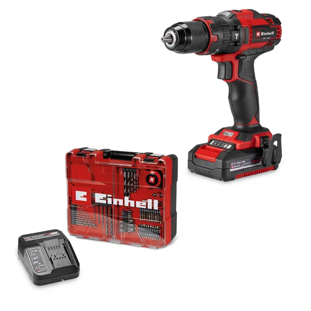 einhell-te-cd-18-40-li-i-64-set-taladro-percutor-con-bater-a-power-x-change-18-v image 1