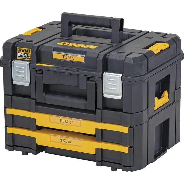 dewalt-dwst83395-1-combo-tstak-maleta-multiusos-cajonera-doble-ip54-carga-30-kg- image 1