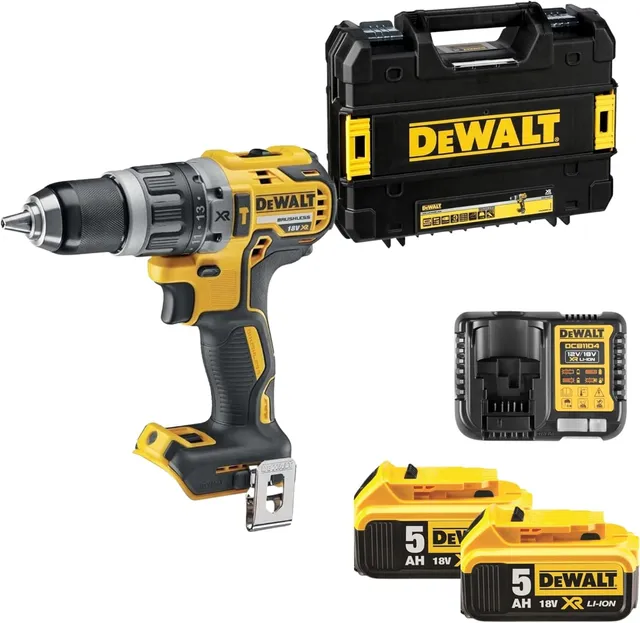 dewalt-dcd796p2-qw-xr-taladro-percutor-sin-escobillas-18v-con-2-bater-as-li-ion- image 1