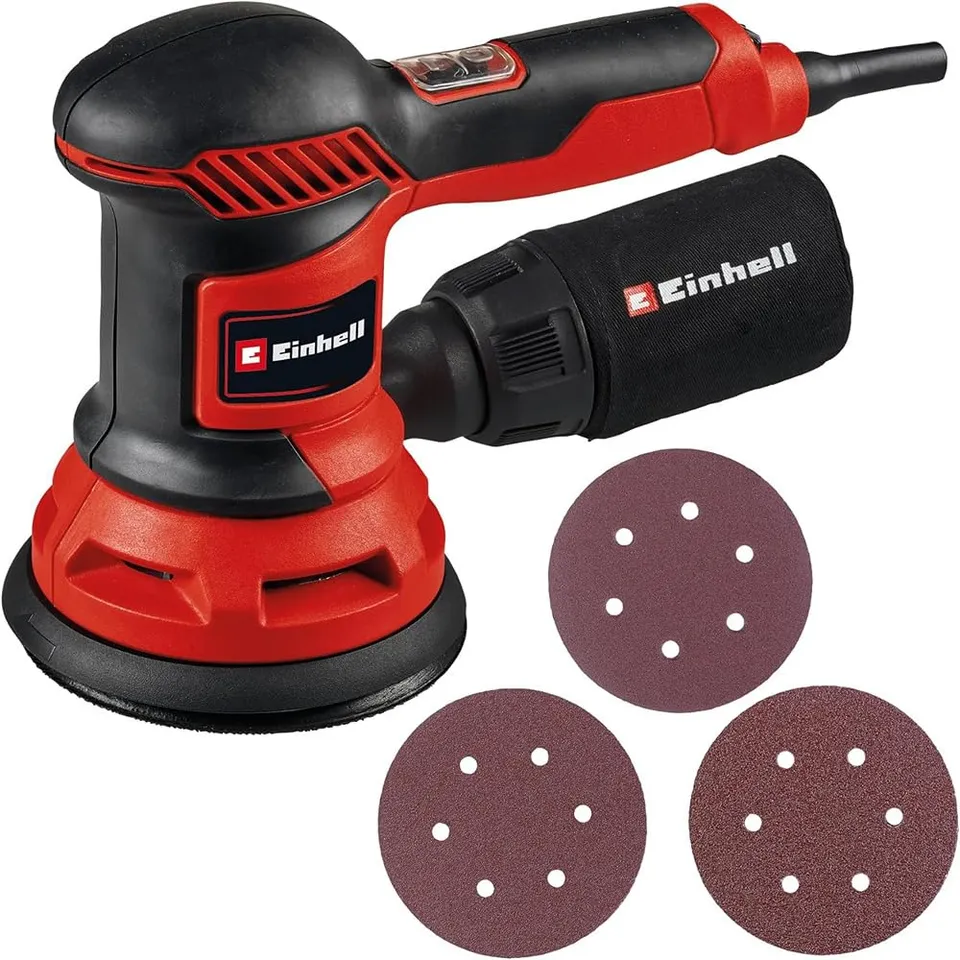 einhell-lijadora-exc-ntrica-tc-rs-425-e-425-w-plato-de-lija-125-mm-12000-26000-r image 1