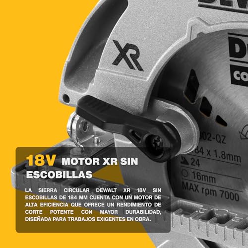 dewalt-dcs572nt-xj-xr-18v-sierra-circular-sin-escobillas-con-hoja-de-184-mm-cort image 8