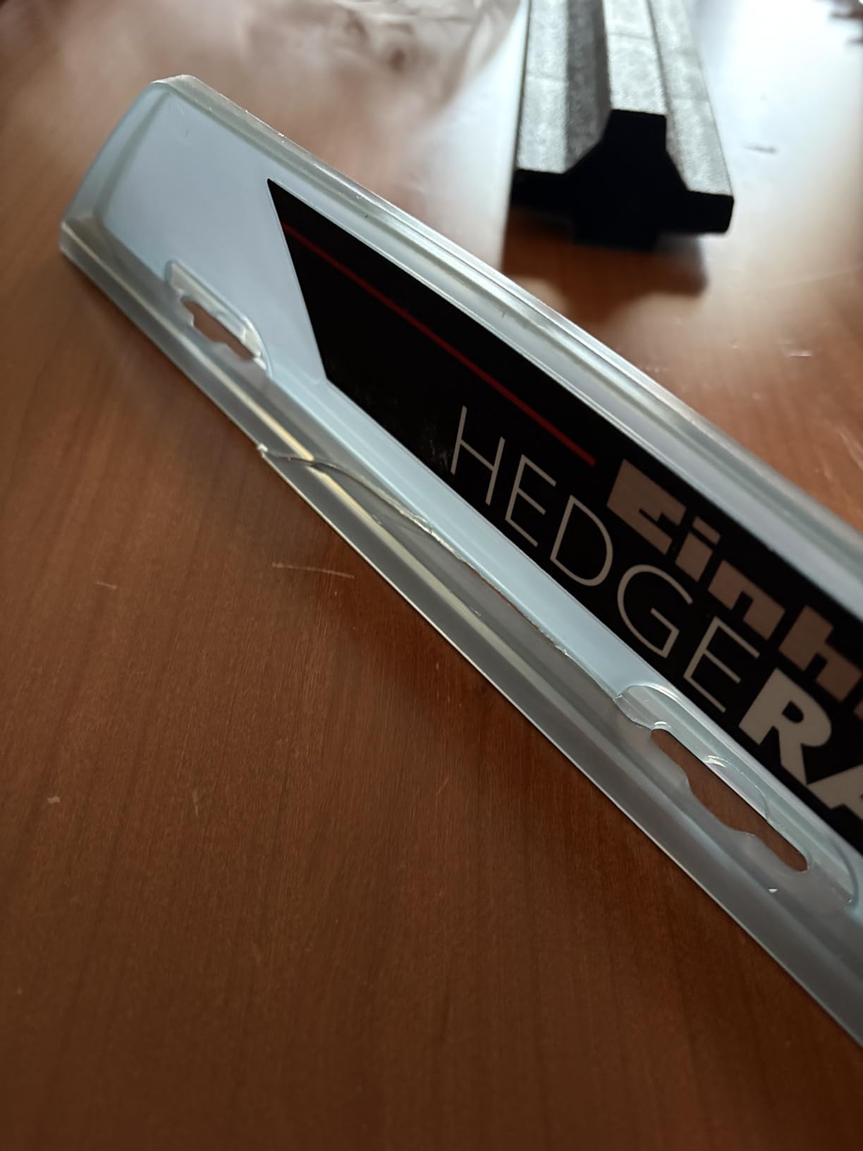 Recogedor de recortes, un acierto
