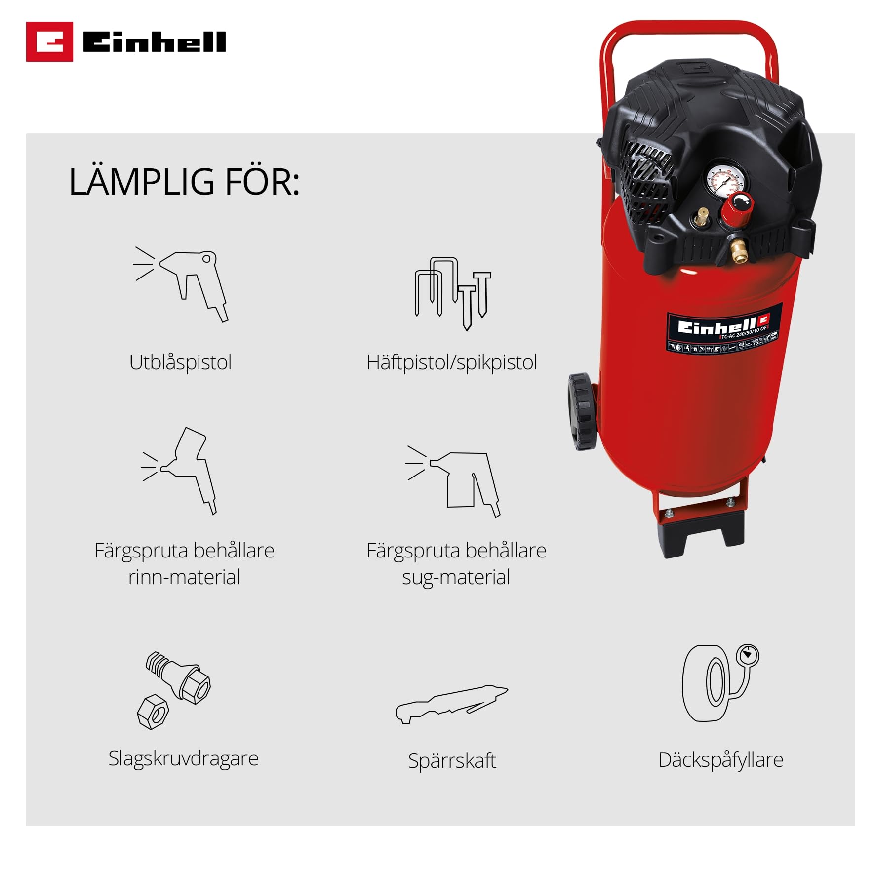 einhell-compresor-de-50-l-vertical-1500-w-motor-sin-aceite-reductor-de-presi-n-y image 3