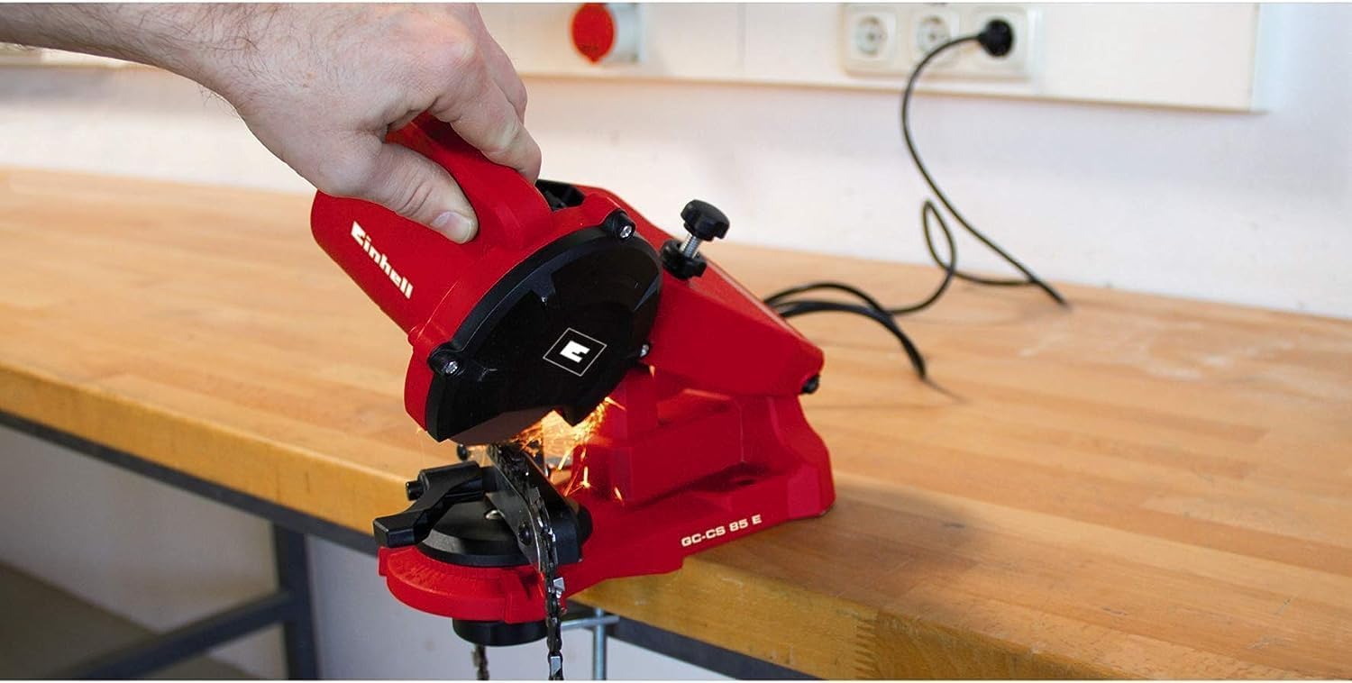 einhell-gc-cs-85-e-afilador-de-cadenas-de-motosierra-el-ctrico-con-cable-85-w-22 image 2