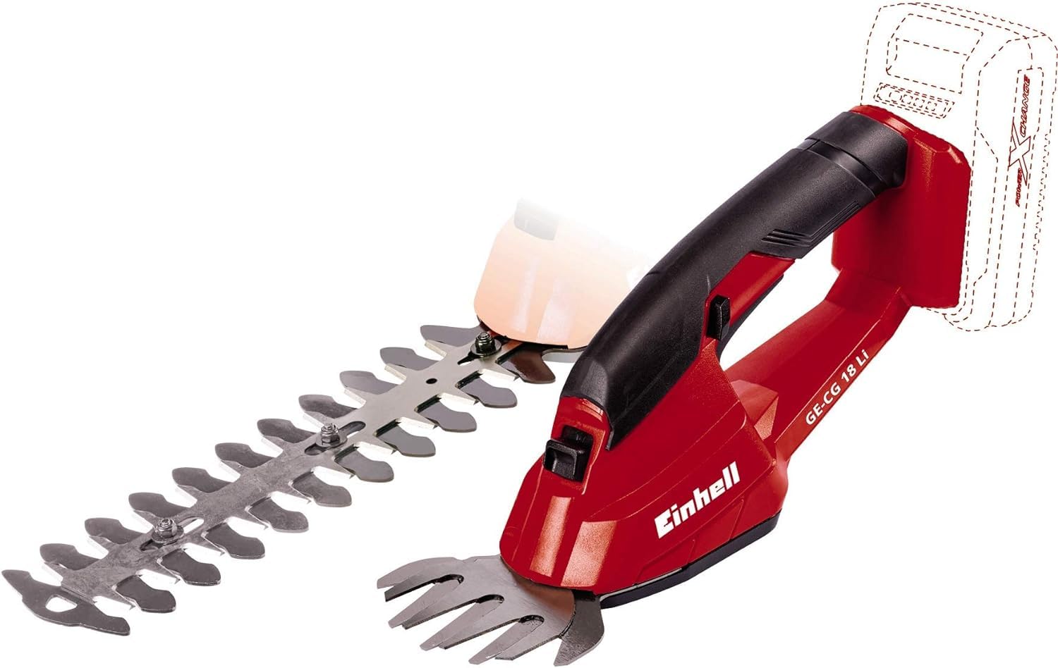 einhell-gc-cg-18-li-solo-power-x-change-tijera-de-c-sped-y-arbustos-a-bater-a-18 image 1