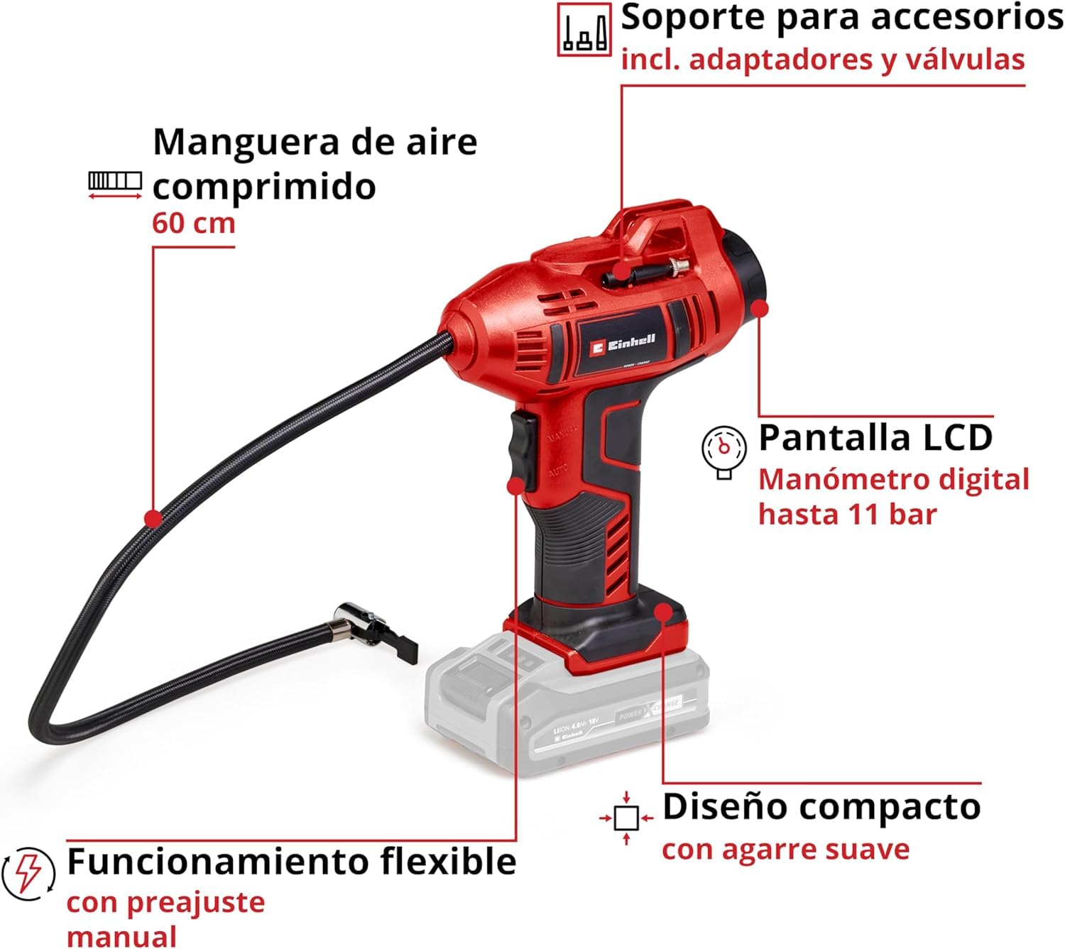 einhell-ce-cc-18-li-solo-power-x-change-compresor-de-coche-a-bater-a-18-v-11-bar image 3