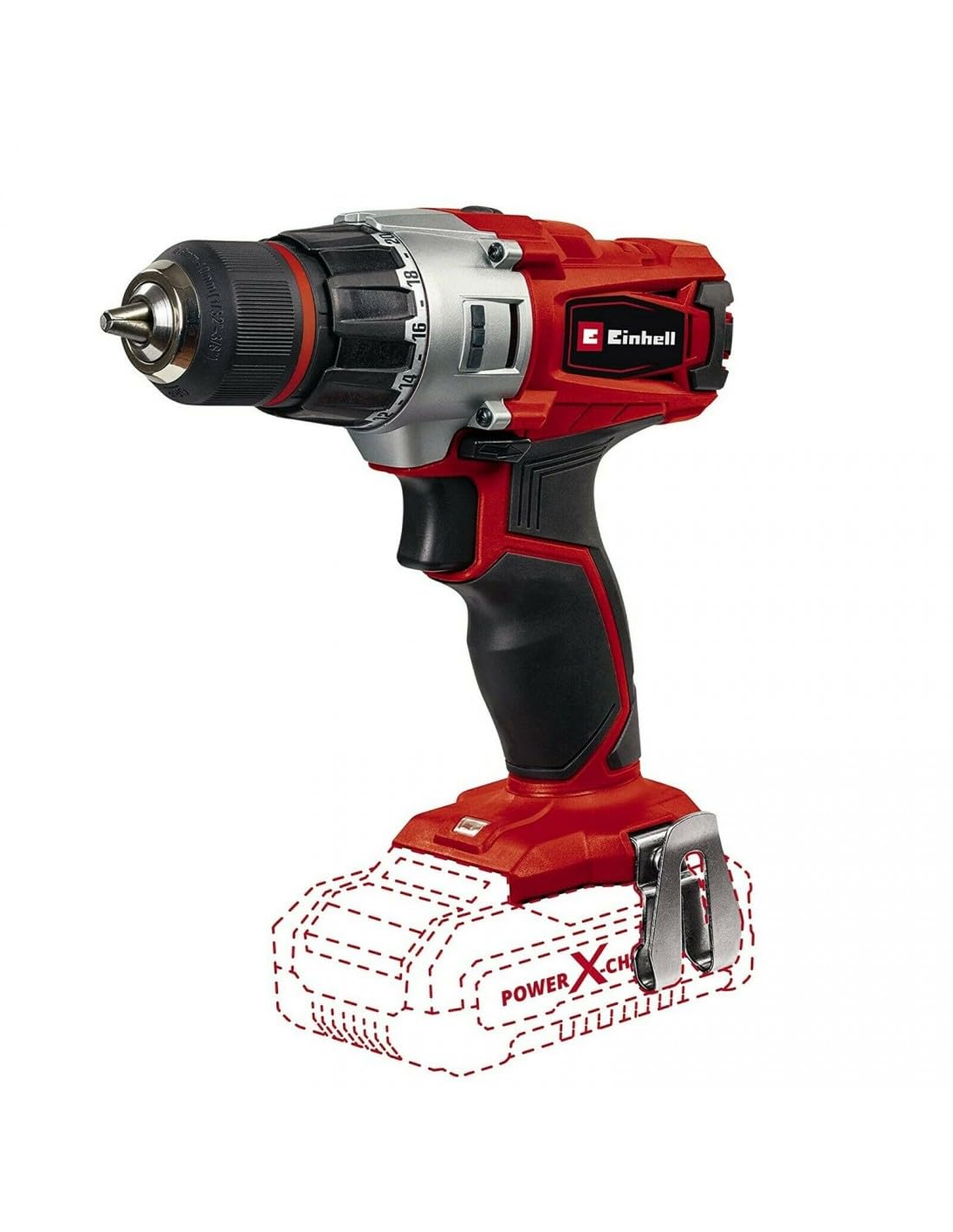 einhell-taladro-atornillador-inal-mbrico-te-cd-18-2-li-power-x-change-18-v-44-nm image 1