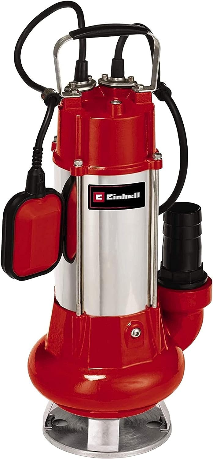 einhell-gc-dp-1340-g-bomba-de-aguas-sucias-1300-w-con-23-000-l-h-carcasa-de-acer image 2