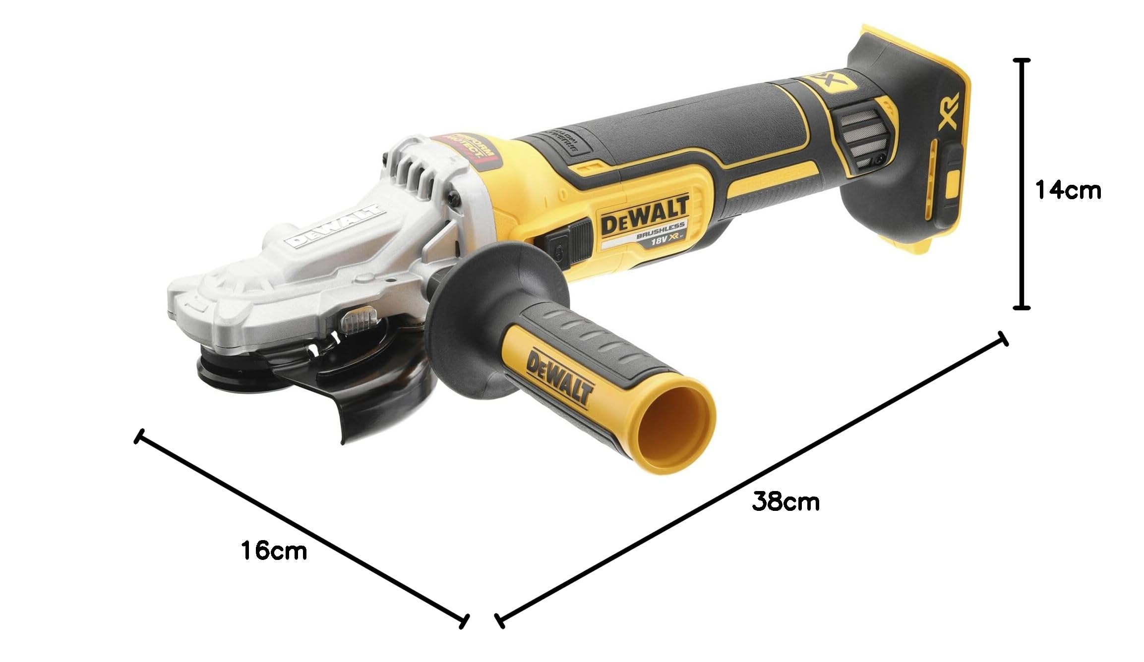 dewalt-dcg405fn-xj-amoladora-angular-125-mm-sin-escobillas-18v-xr-con-cabezal-pl image 7