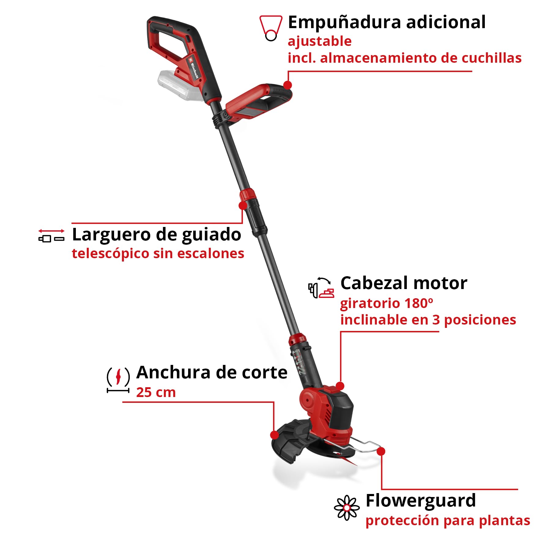 einhell-ge-ct-18-25-li-solo-power-x-change-recortadora-de-c-sped-con-bater-a-18- image 3