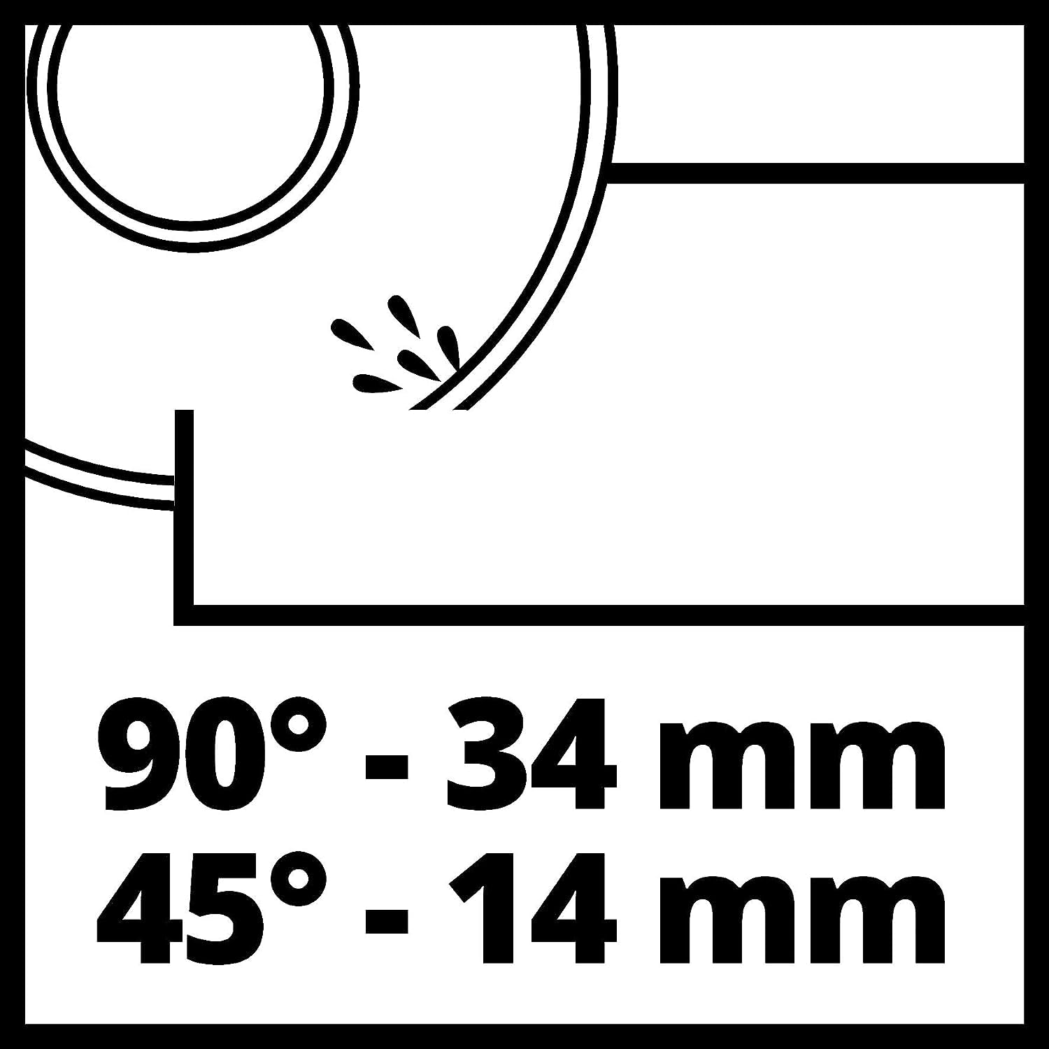 einhell-tc-tc-800-cortadora-de-azulejos-el-ctrica-de-800-w-con-mesa-de-acero-ino image 8