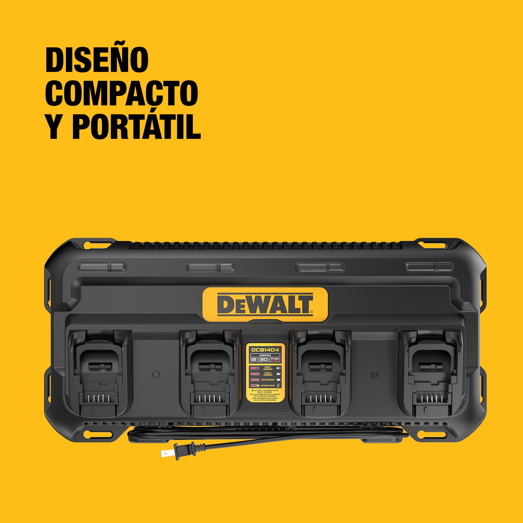 dewalt-cargador-quadport-xr-dcb1404-qw-de-4-a-para-4-bater-as-18-v-xr-y-54-v-fle image 5