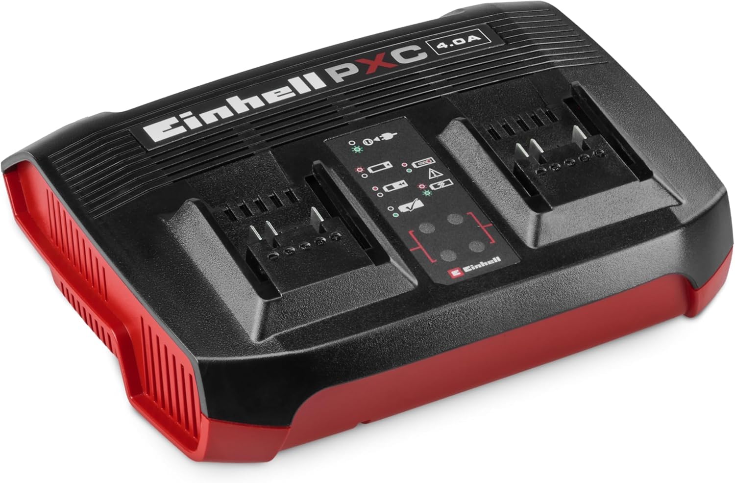 einhell-power-x-twincharger-4a-power-x-change-cargador-r-pido-doble-18-v-carga-s image 1