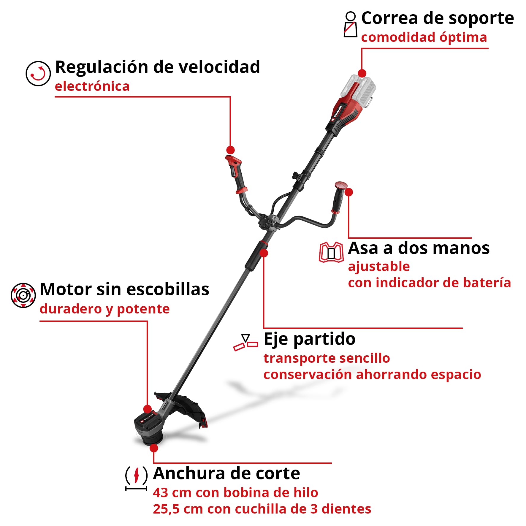 einhell-gp-bc-36-430-li-bl-solo-professional-power-x-change-desbrozadora-a-bater image 3