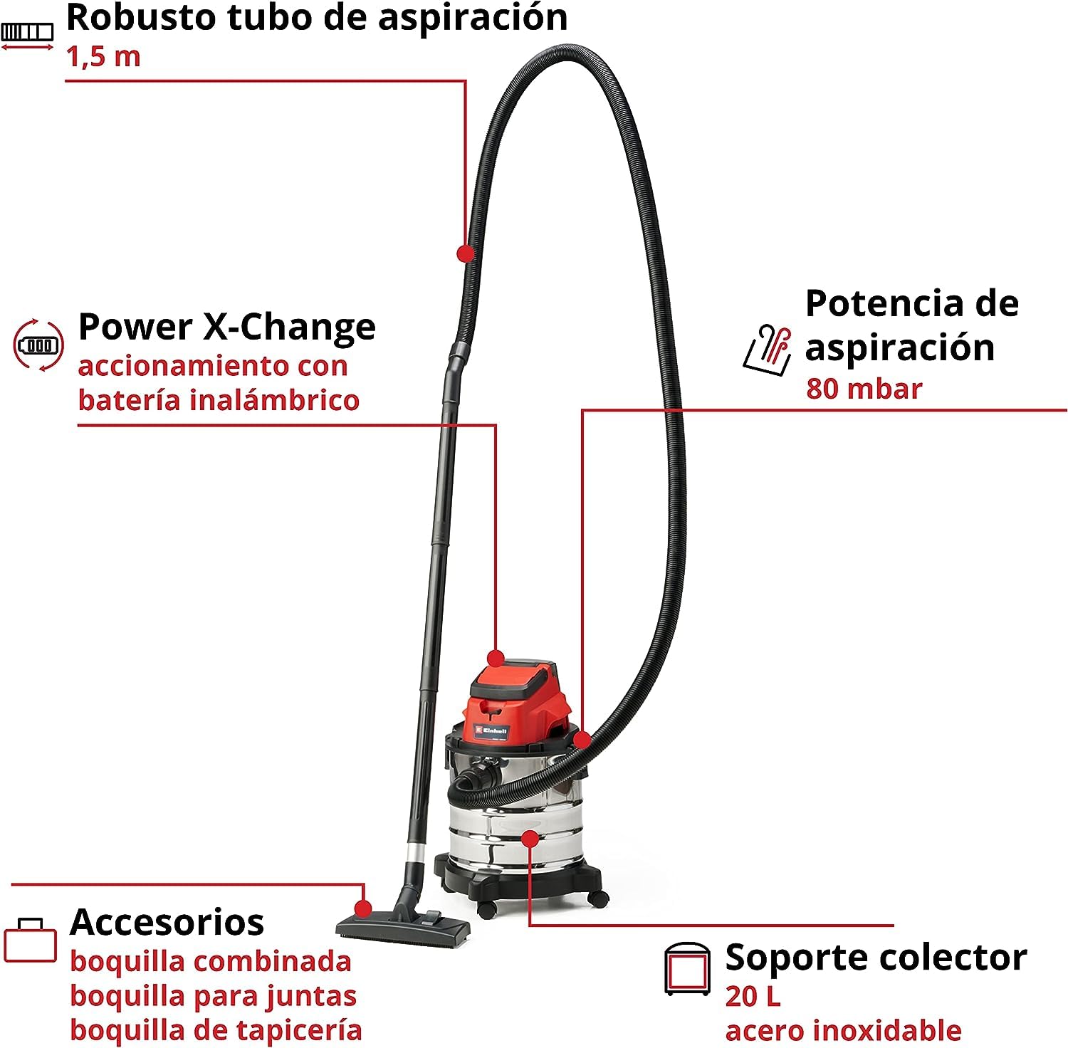 einhell-aspirador-seco-h-medo-a-bater-a-te-vc-18-20-li-solo-18-v-power-x-change- image 3