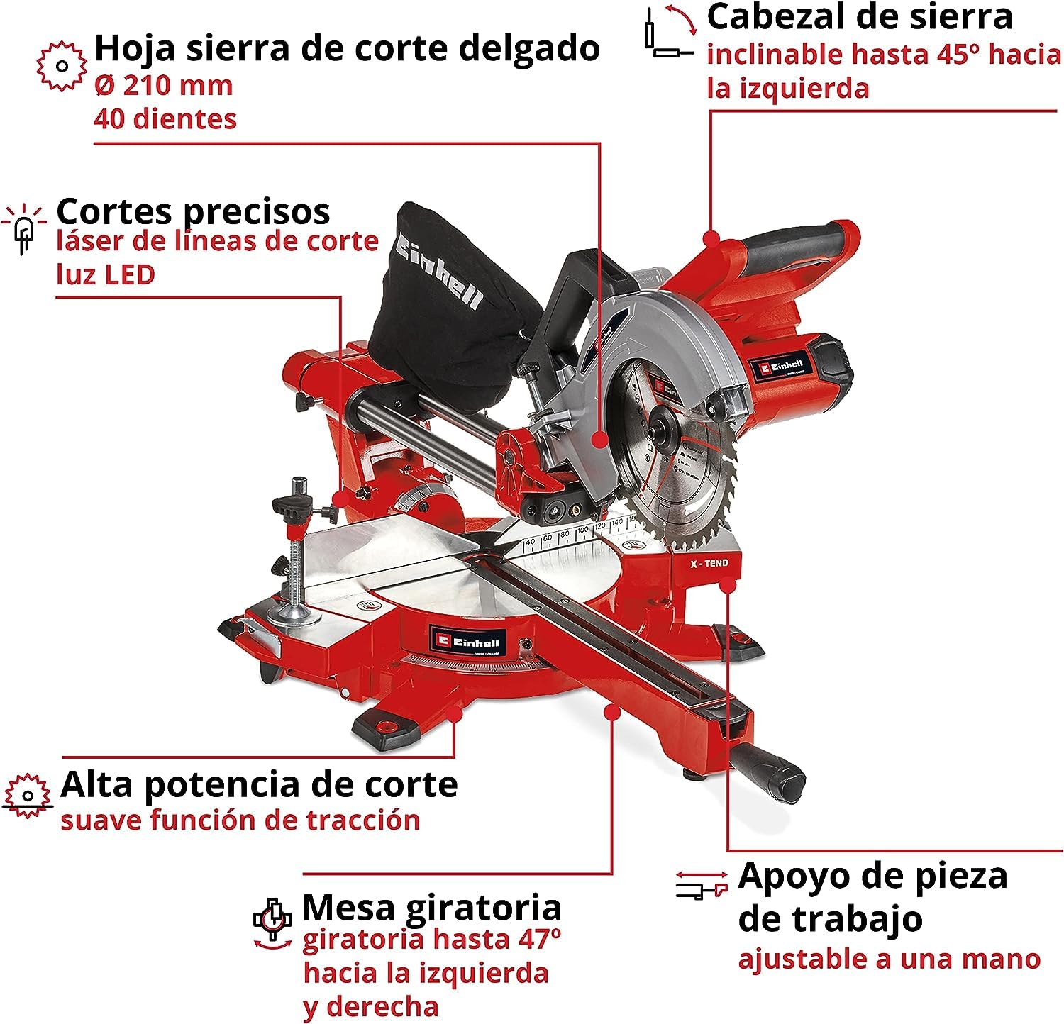 einhell-te-sm-36-210-li-solo-ingletadora-telesc-pica-power-x-change-36-v-hoja-21 image 3