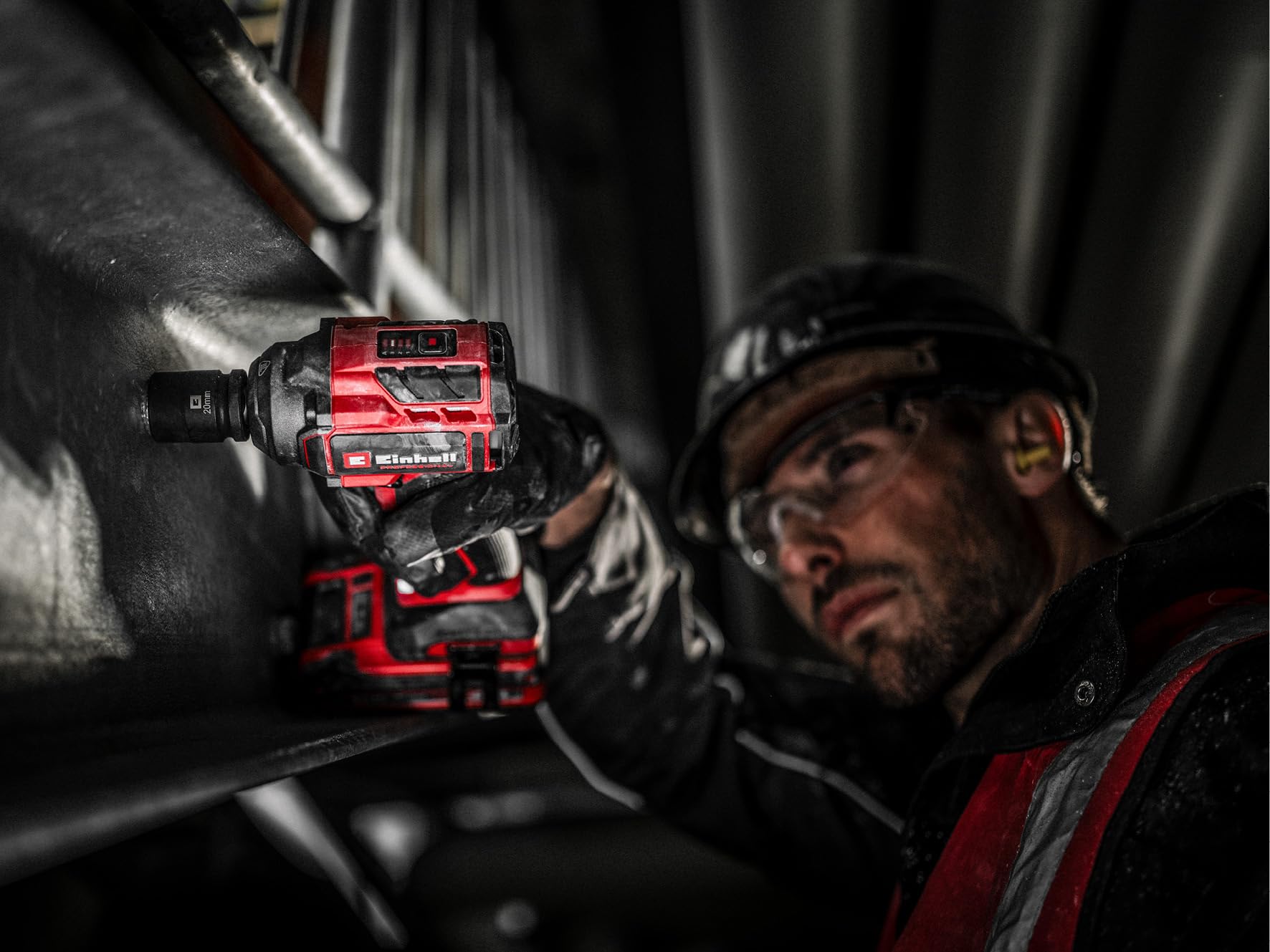 einhell-professional-atornillador-de-impacto-a-bater-a-tp-cw-18-350-c-li-bl-solo image 4