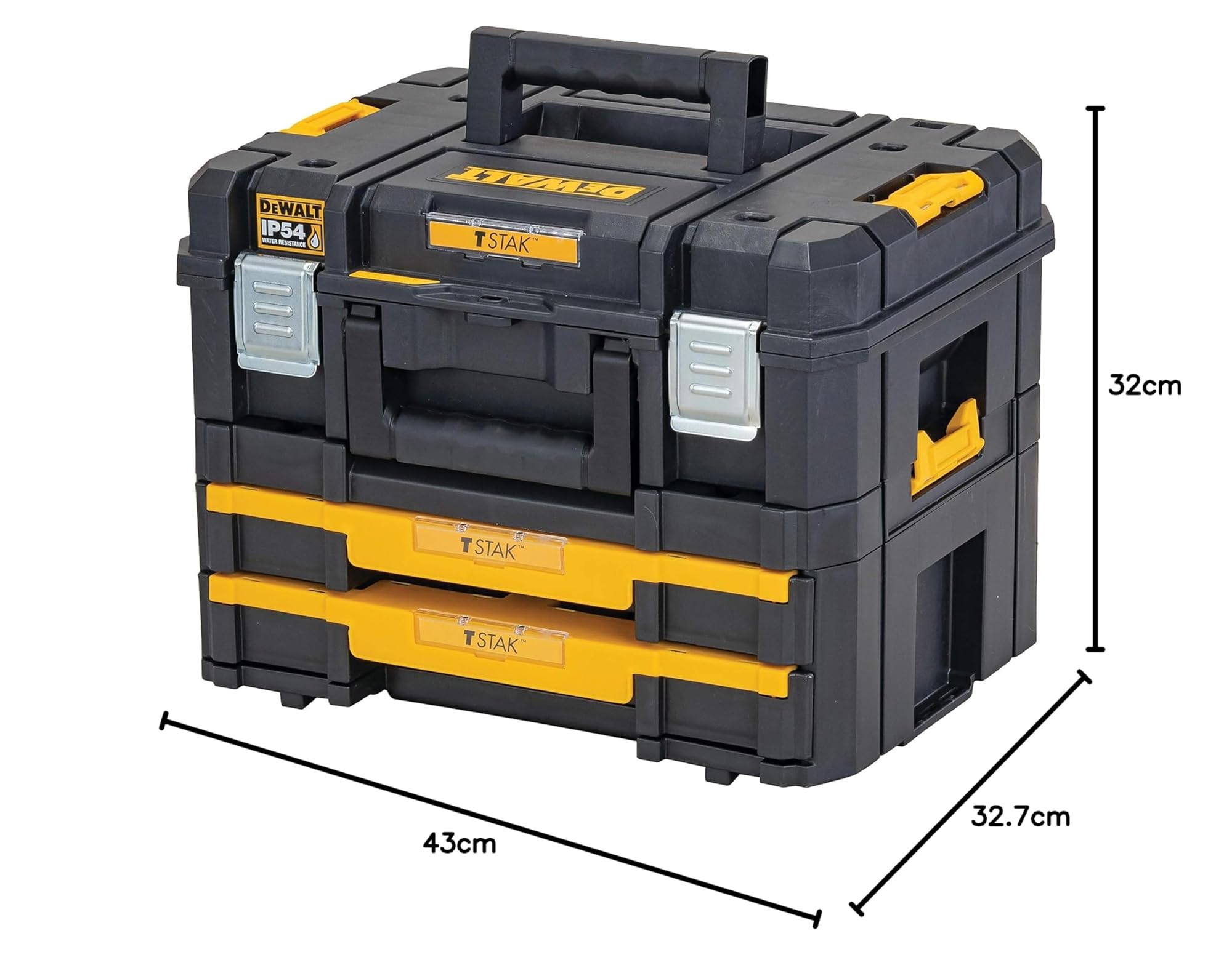 dewalt-dwst83395-1-combo-tstak-maleta-multiusos-cajonera-doble-ip54-carga-30-kg- image 4