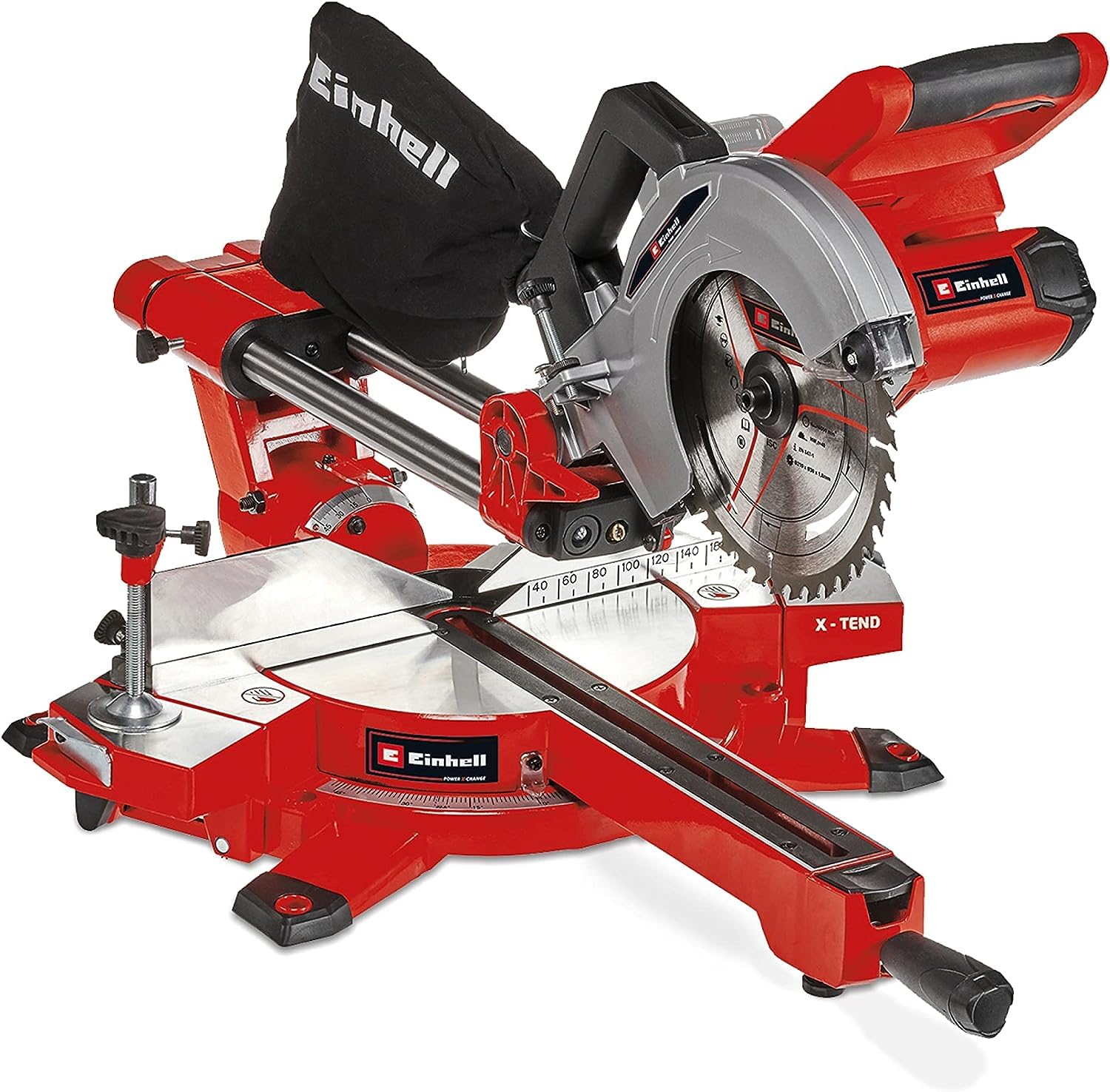 einhell-te-sm-36-210-li-solo-ingletadora-telesc-pica-power-x-change-36-v-hoja-21 image 1
