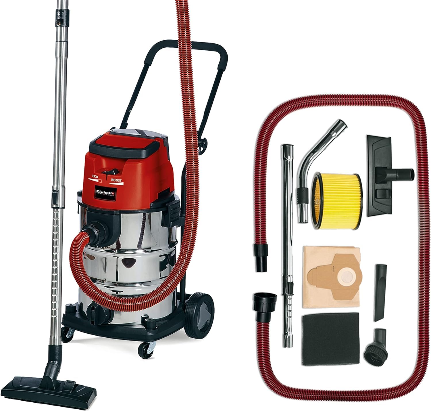 einhell-te-vc-36-30-li-s-solo-power-x-change-aspirador-de-taller-inal-mbrico-sec image 1