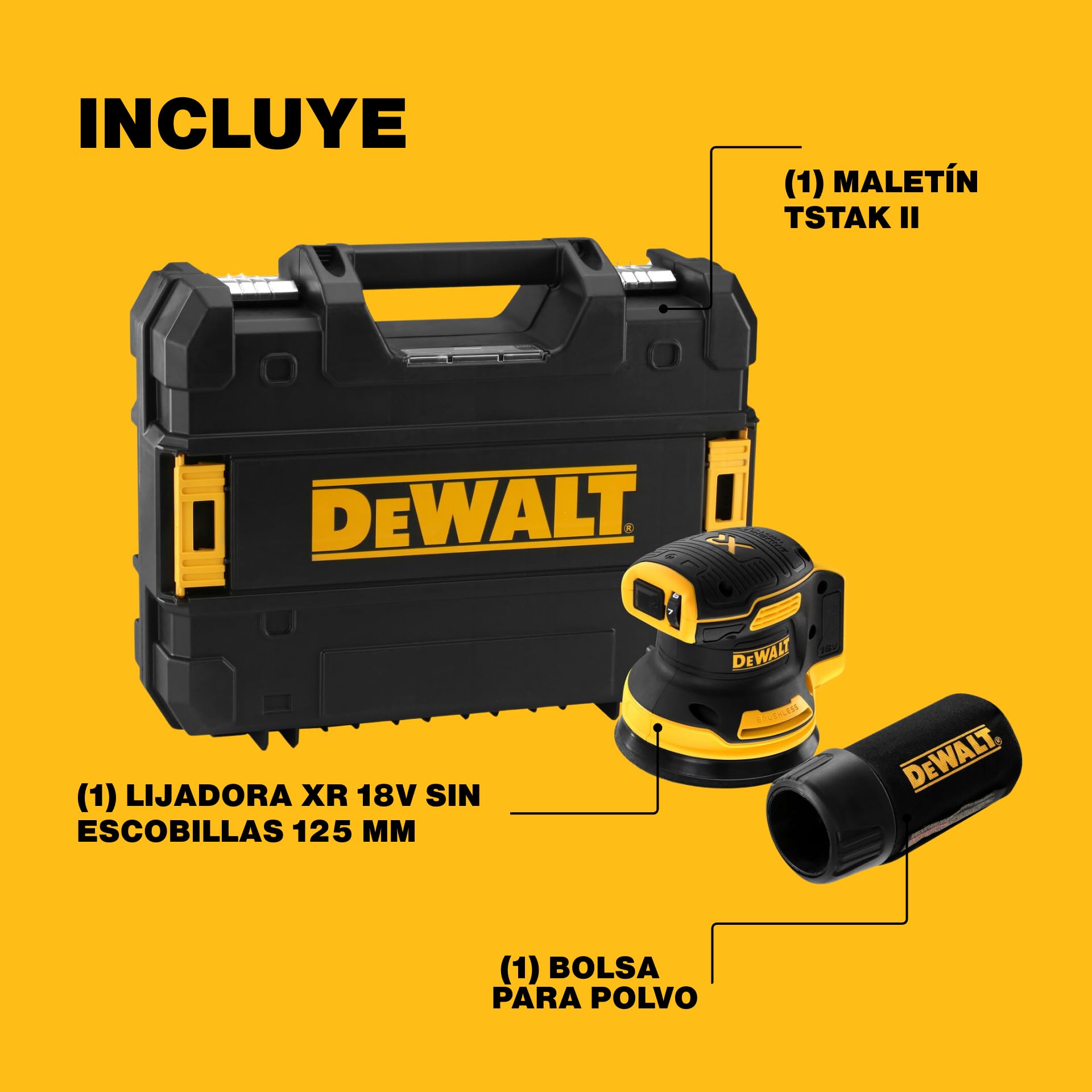 dewalt-dcw210nt-xj-lijadora-rotorbital-sin-escobillas-xr-18-v-125-mm-con-malet-n image 4