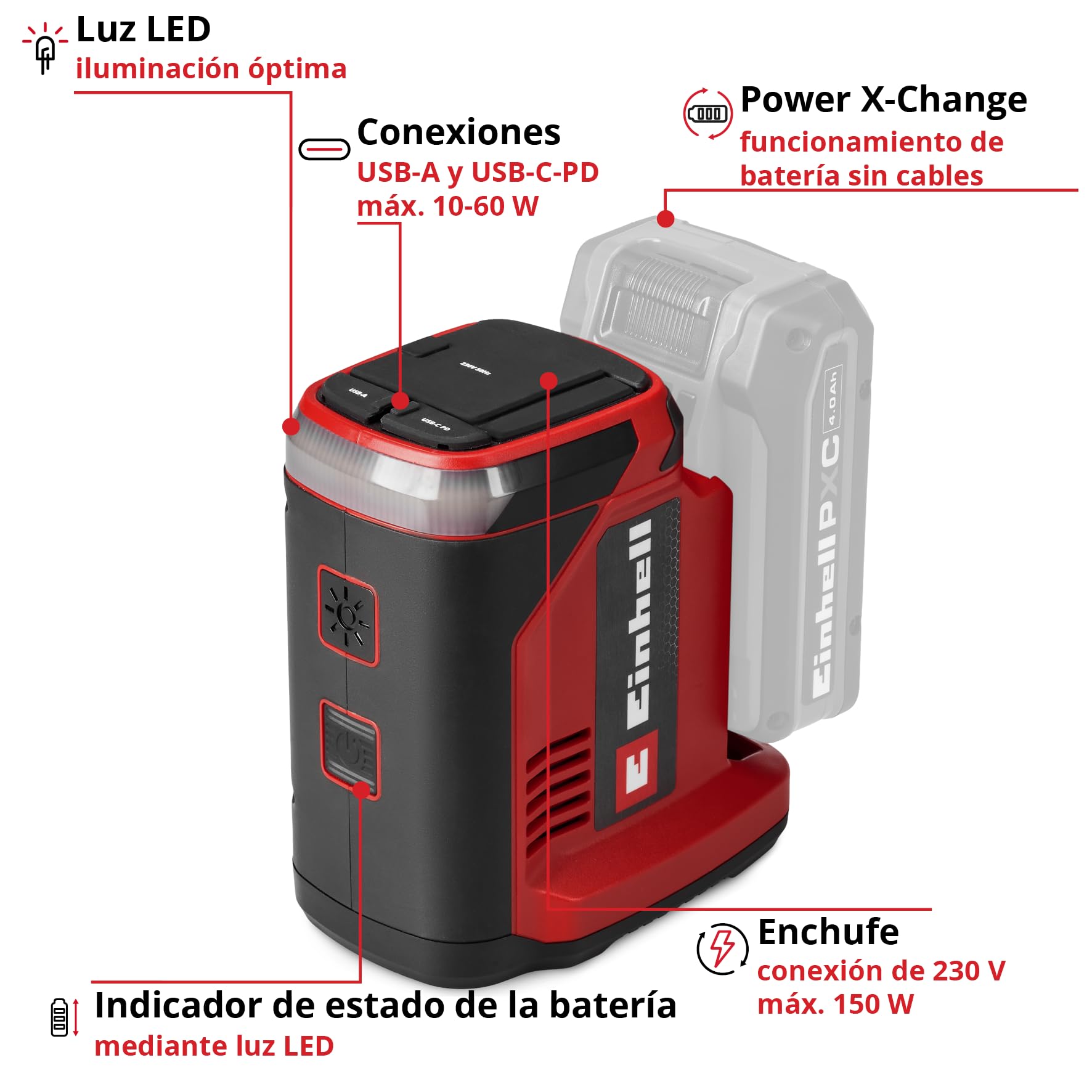 einhell-tc-es-18-150-1-li-solo-power-x-change-estaci-n-de-energ-a-a-bater-a-18-v image 3