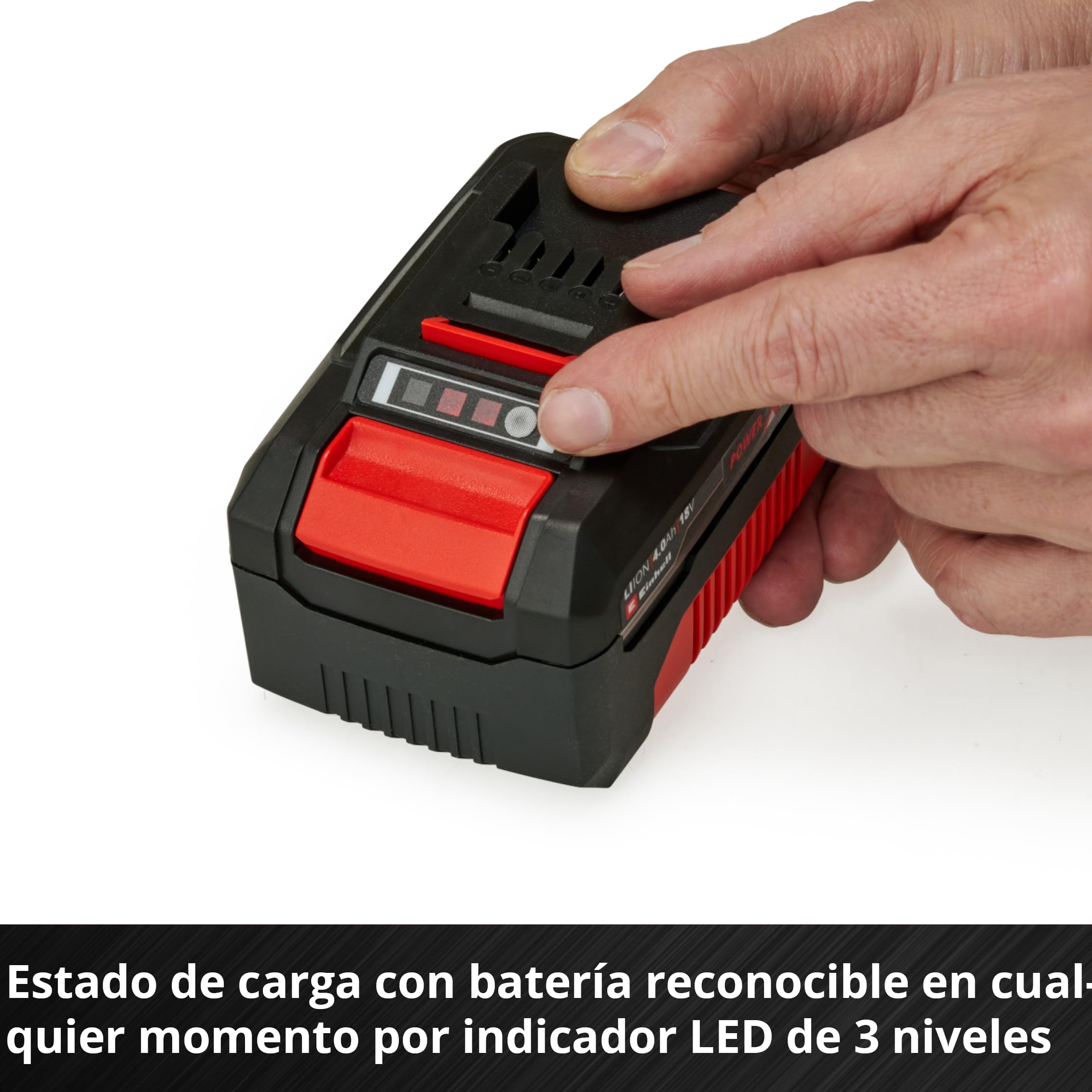 einhell-kit-de-inicio-power-x-change-bater-a-de-iones-de-litio-18-v-4-0-ah-y-car image 6
