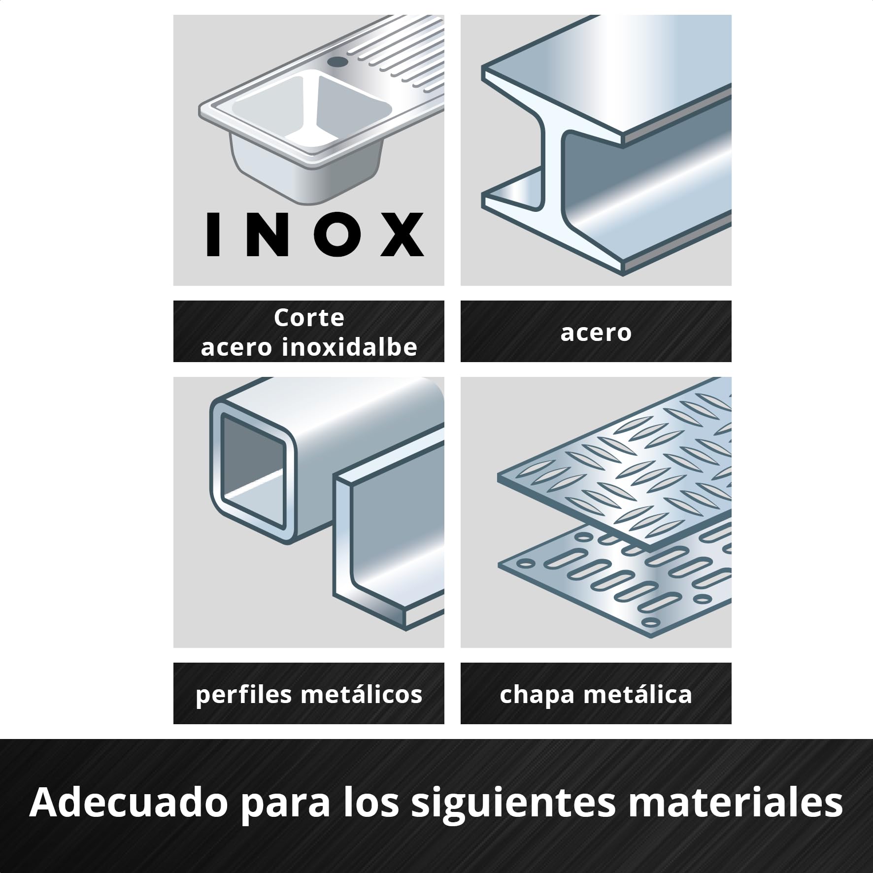 einhell-lote-de-10-discos-de-corte-230x2-mm-para-metal-e-inoxidable image 8