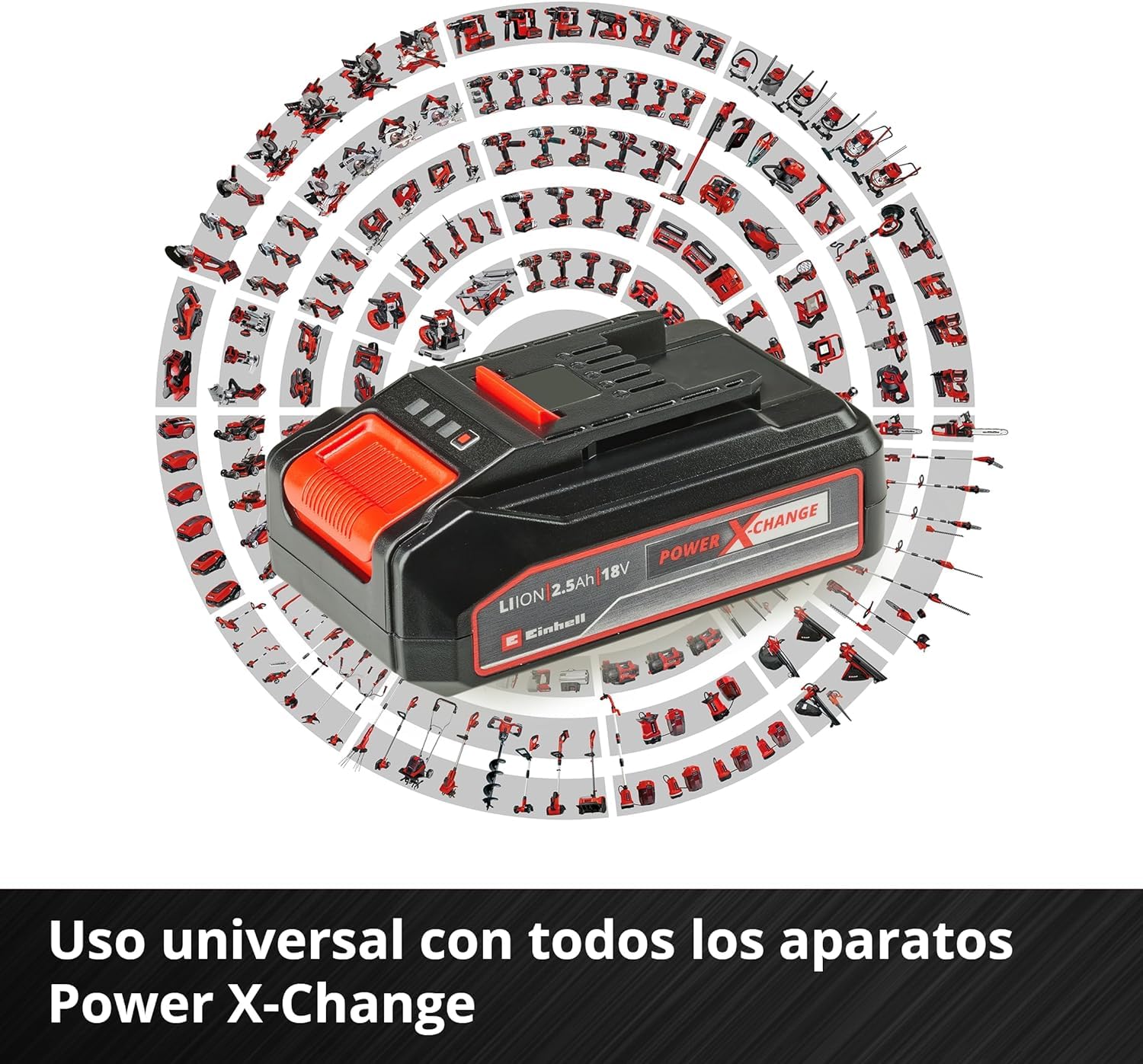 einhell-pxc-kit-inicio-power-x-change-18-v-2-5-ah-kit-de-bater-a-y-cargador-r-pi image 4